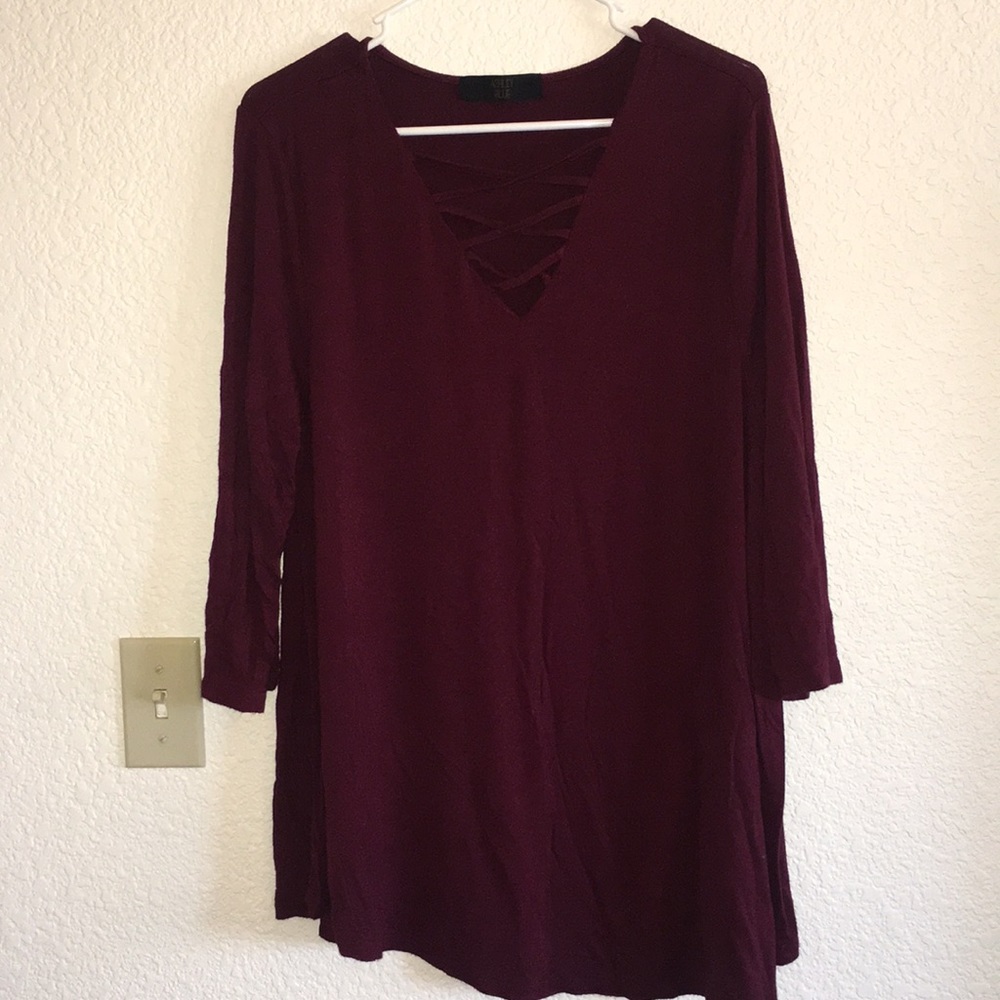 Women’s Maroon Top